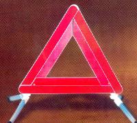 Triangle warning signboards