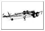 chassis for light-heavy trailer