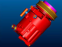 one-way sloping cam plate compressors with adjustable discharge capacity