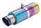 Colorfull Titanium Muffler For Automobile