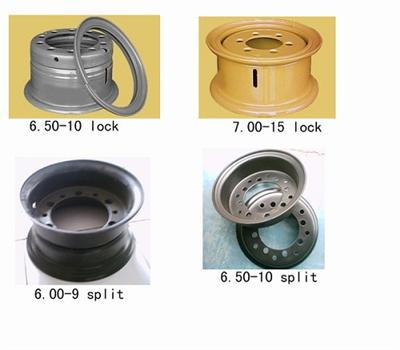 wheel rim for forklift