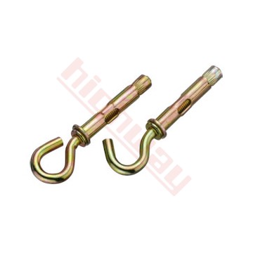 Sleeve Anchor With Hook & Eye Bolts