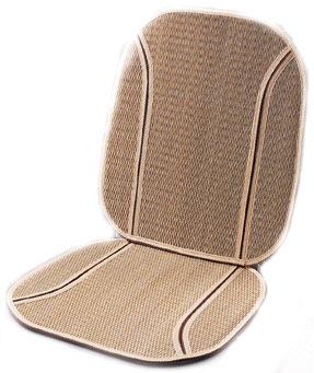 Bamboo & seagrass seat cushion