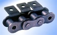 Short pitch conveyor roller chain attachments