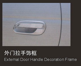 Extermal Door Handle Decoration Frame