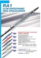  Aerodynamic Wing Spoiler Wiper Blade