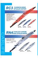 RN4 Stainless Chrome Wing Spoiler Wiper Blade