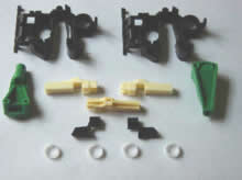 Injection plastic parts