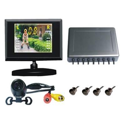 Car Rear View System With Parking Sensors