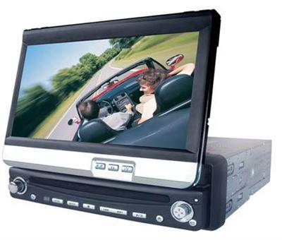Car Dvd Player With 7 Inch LCD Monitor/TV /FM/AM