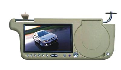 7 Inch Sun Visor Monitor With DVD/USB