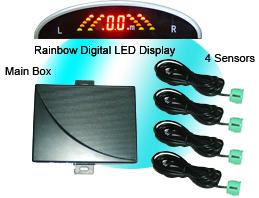 Rainbow LED Display Car Parking Sensor System ( RD039)