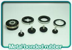 Rubber Bonded to Metal Parts