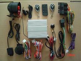 GSM Car Alarm System With Start Function