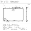 Radiator For Mitsubishi