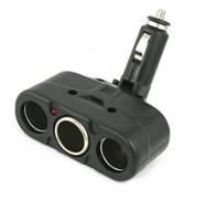 Three-Way Car Cigarette Lighter Socket Splitter