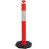 Plastic post and rubber T-Top Bollard  HX-14216 HX-14218