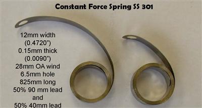 Buy Constant Force Spring