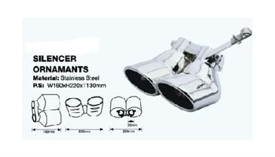 Buy SS 304 Exhaust Tips