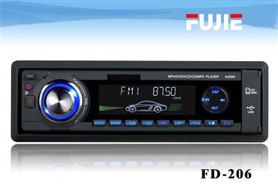 Car DVD Player With Radio, RDS, USB Port, SD/MMC Slot FD-206