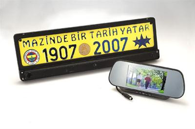 DIY License Frame Parking Sensor