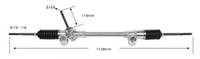 Steering Rack for CITROEN