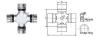 Universal Joint With 4 Grooved Round Bearings 5-188X