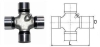 Universal Joint With 4 Plain Round Bearings GU7430