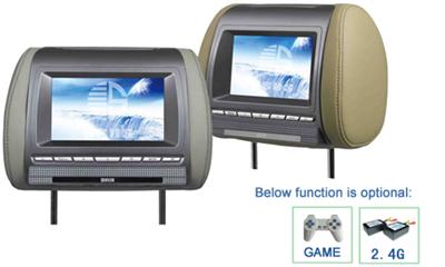 7” Headrest Car TFT-LCD Monitor