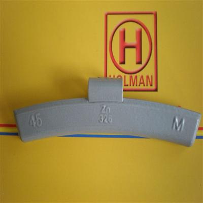 Zinc Wheel Weight (Clip On) For Steel Rims/alloy