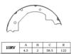 Brake Shoe(10RV)