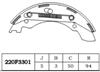 Brake Shoe(220F3301)