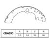 Brake Shoe(CH6350)