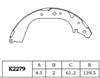 Brake Shoe(K2279)