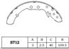 Brake Shoe(S712)