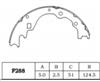 Brake Shoe(F288)