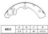 Brake Shoe(6311)