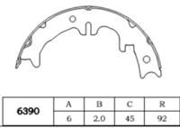 Brake Shoe(6390)