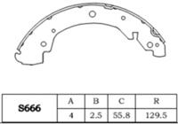 Brake Shoe(S666)