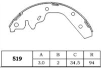 Brake Shoe(519)