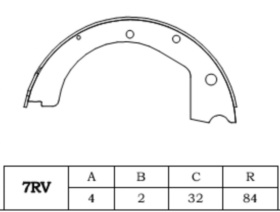 Brake Shoe(7RV)