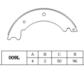 Brake Shoe(009L)