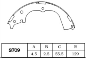 Brake Shoe(S709)