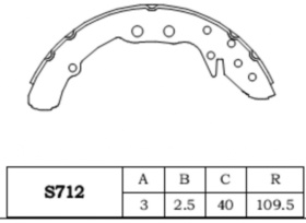 Brake Shoe(S712)