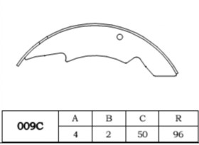 Brake Shoe(009C)