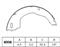 Brake Shoe(6006)