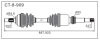 Cv.axle Shaft