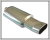 Stainless Steel Auto Muffler / Exhaust Pipe / Silencer