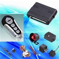 One Way Car Alarm System With 5-button Transmitters