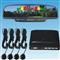 Rear View Mirror Parking Sensor With Bluetooth Hands Free Kit